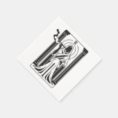 Serviette En Papier Tarot High Prestess Weight Fumer Occulte (Coin)