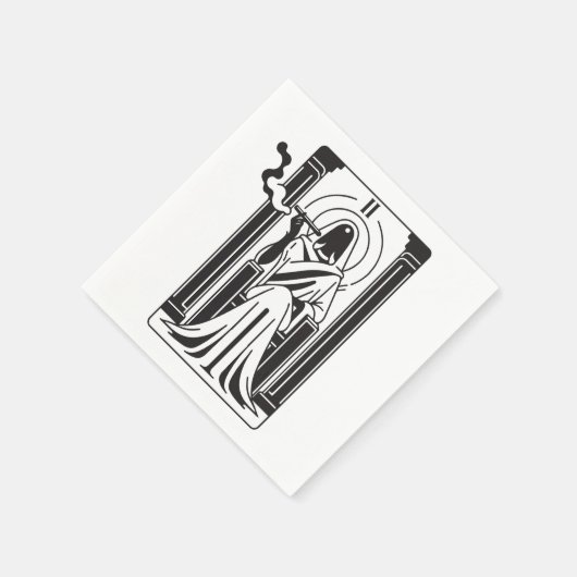 Serviette En Papier Tarot High Prestess Weight Fumer Occulte (Coin)