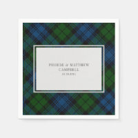 Tartan Clan Campbell Militaire Mariage Shower
