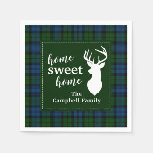 Serviette En Papier Tartan-clan Campbell militaire personnalisé
