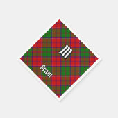 Serviette En Papier Tartan Clan Grant (Coin)