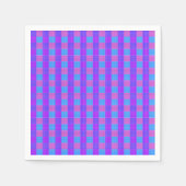 Serviette En Papier Tartan de Bubblegum, (Devant)