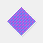 Serviette En Papier Tartan de Bubblegum, (Coin)