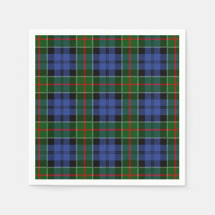 Serviette En Papier Tartan de Colquhoun de clan