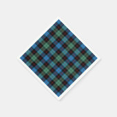 Serviette En Papier Tartan de Guthrie de clan (Coin)