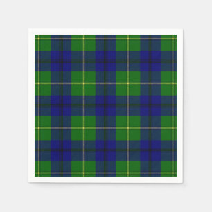 Serviette En Papier Tartan de Johnston de clan