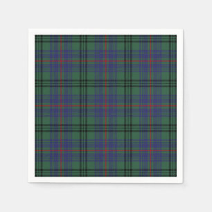 Serviette En Papier Tartan de marcheur de clan
