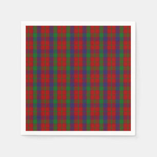 Serviette En Papier Tartan de Robertson de clan