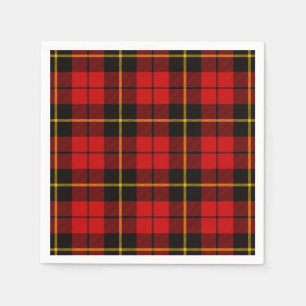 Serviette En Papier Tartan de Wallace de clan