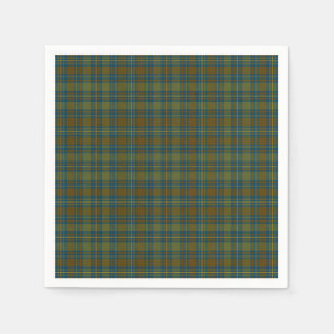 Serviette En Papier Tartan d'Irlandais de Kerry du comté