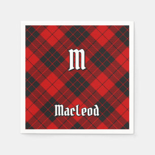 Serviette En Papier Tartan du clan Macleod de Raasay