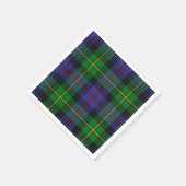 Serviette En Papier Tartan écossais (Coin)