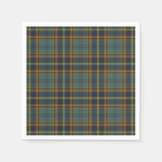 Serviette En Papier Tartan irlandais du comté d'Antrim (Devant)
