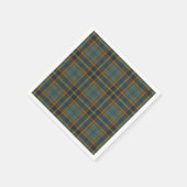 Serviette En Papier Tartan irlandais du comté d'Antrim (Coin)