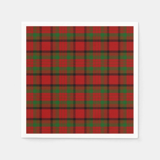 Serviette En Papier Tartan irlandais Tipperary (Devant)