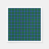 Serviette En Papier Tartan National D'Ecosse (Devant)