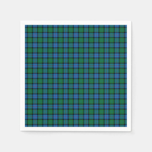 Serviette En Papier Tartan National D'Ecosse (Devant)