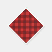 Serviette En Papier Tartan Plaid (Coin)