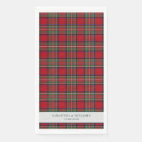 Tartan Stewart Carreaux Personnalisé Mariage