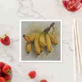Serviette En Papier Tas frais de bananes (En situation)