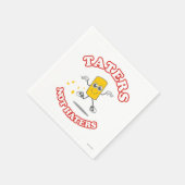 Serviette En Papier Taters pas haïr (Coin)