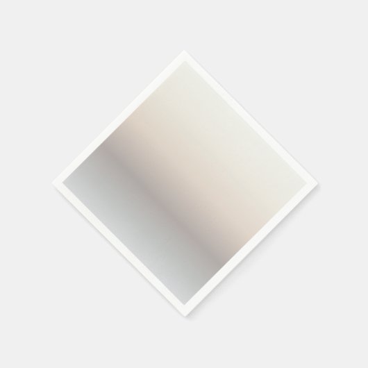Serviette En Papier Taupe Pastel Gradient (Coin)