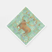 Serviette En Papier Taurus Le Taureau Drôle Zodiac (Coin)