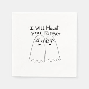 Serviette En Papier Te hanter - Jusqu'à ce que la mort nous fassions c