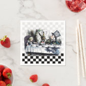 Serviette En Papier Tea Party 2 (En situation)