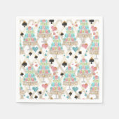 Serviette En Papier Tea Time Motif (Devant)