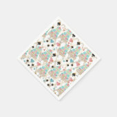 Serviette En Papier Tea Time Motif (Coin)