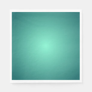 Serviette En Papier Teal Blue Vert Lumière aux Teintes Foncées
