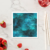 Serviette En Papier Teal Galaxy Series 7 (En situation)