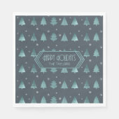 Serviette En Papier Teal ID863 (Devant)