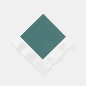 Serviette En Papier Teal transformatif (Coin)