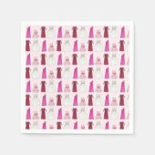 Serviette En Papier Team Bride Fête des mariées Bachelorette (Devant)