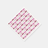 Serviette En Papier Team Bride Fête des mariées Bachelorette (Coin)