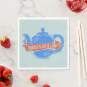 Serviette En Papier Teapot Collecte de théières (En situation)