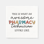 Serviette En Papier Technicien en pharmacie Awesome Technologie en pha (Devant)