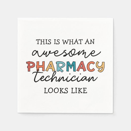Serviette En Papier Technicien en pharmacie Awesome Technologie en pha (Devant)