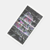 Serviette En Papier Techno Bouquet (Coin)