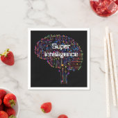 Serviette En Papier Technologie de super intelligence (En situation)