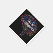 Serviette En Papier Technologie de super intelligence (Coin)