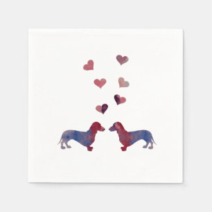 Serviette En Papier Teckels