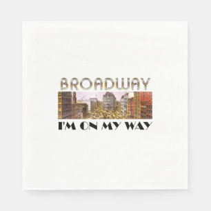 Serviette En Papier TEE Broadway Star