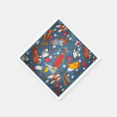 Serviette En Papier Tee Time Golf Motif Napkins (Coin)