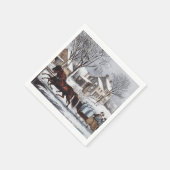 Serviette En Papier TEE Winter Ride (Coin)