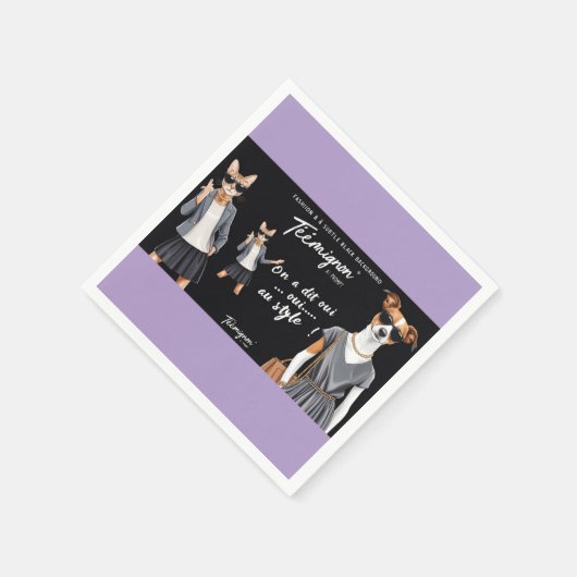 SERVIETTE EN PAPIER TEEMIGNON (Coin)