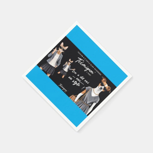 SERVIETTE EN PAPIER TEEMIGNON (Coin)