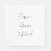 Serviette En Papier Téléchargement de la conception personnalisée de s (Devant)